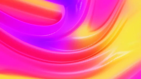 Abstract Psychedelic Liquid Fluid Pastel Color Liquid Gradient Paint Mixing — 图库照片