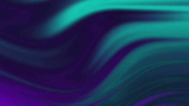 Twisted Liquid Gradient Background Neon Colors Vibrant Gradients Animation Abstract — стоковое видео