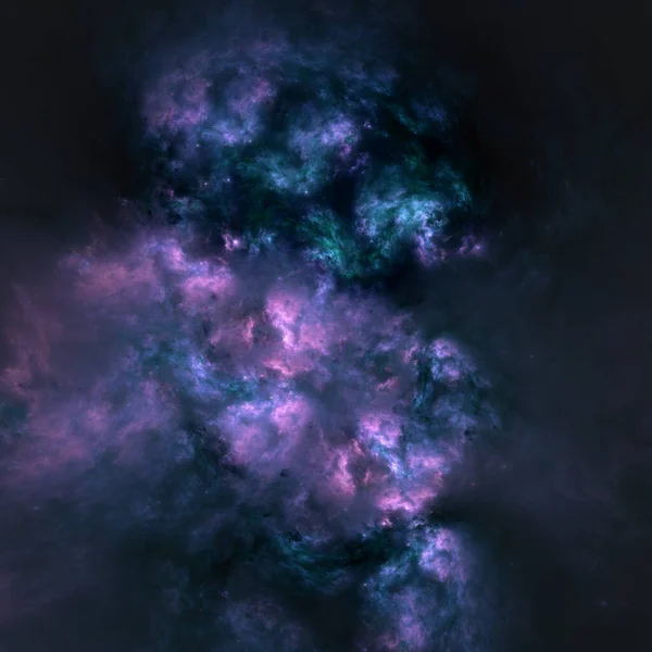 Nebula Enormous Cloud Dust Gas Space Background Realistic Nebula Shining —  Fotos de Stock