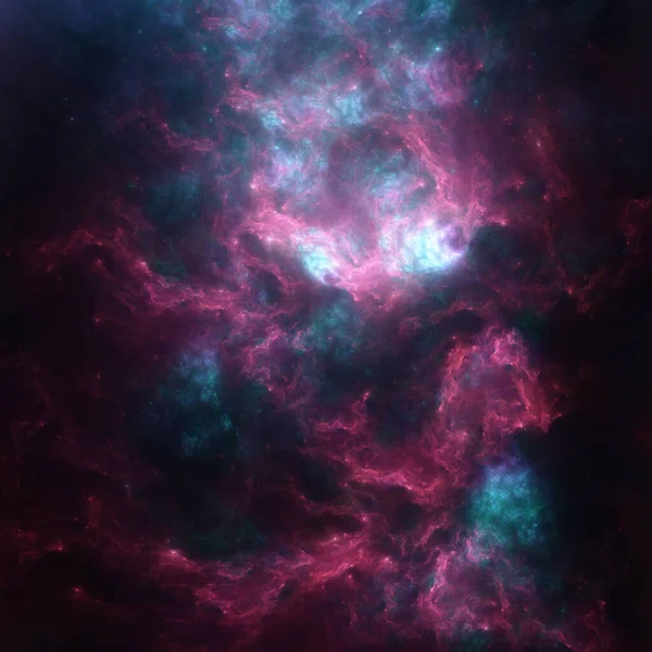 Nebula Enormous Cloud Dust Gas Space Background Realistic Nebula Shining — Stockfoto