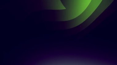 Wavy and twisted gradient bright neon  blue and green colored stream of light motion background.