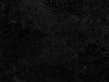 Grunge siyah arka planı. Eski duvar dokusu çimento koyu gri arka plan. Hasarlı siyah arkaplan.