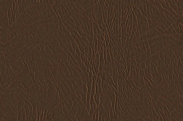 Brown Leather Texture Background Texture Natural Bovine Cow Leather Fine — Fotografia de Stock