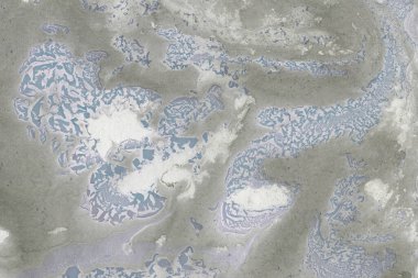 Blue white and grey color natural texture of marble design. Glossy slab marble texture for digital wall tiles and floor tiles. acrylic painting on canvas. Modern art. Contemporary art. Grunge liquid texture.