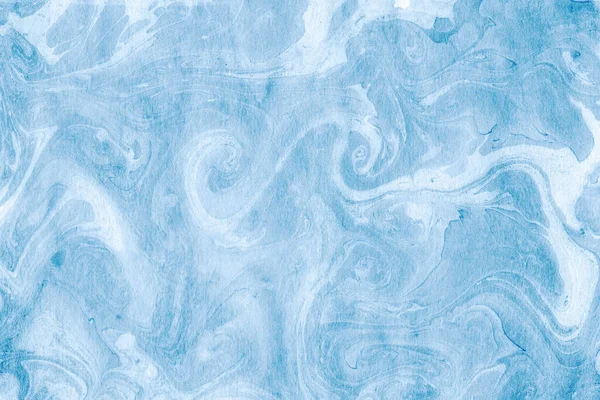 Blå Vit Och Grå Färg Naturlig Konsistens Marmor Design Glossy — Stockfoto