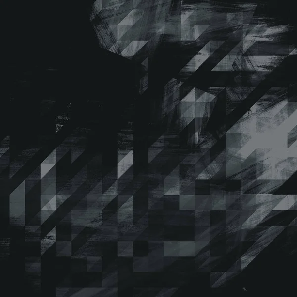 Dark Copper Black Geometrische Lage Polygonale Grungy Textuur Abstracte Achtergrond — Stockfoto