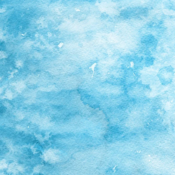 Голубой Гранж Акварели Текстуры Фона Грязные Ностальгические Акварельные Текстуры Поверх — стоковое фото