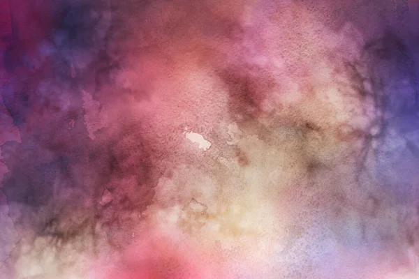 Weiche Aquarelltextur Aus Abstrakter Malerei Und Pinselstrichen Pastellfarbige Textur Aus — Stockfoto