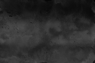 Kağıt arkaplan üzerinde siyah suluboya dokusu. Grunge Black soyut boya ve bir fırça ve sulu renk dokuları. Koyu renk soyut akrilik boya fırçası darbeleri arka plan.