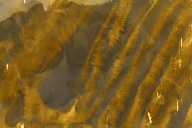 Kağıt ya da tuval üzerinde altın mürekkep dokusu. Parlak, zarif ve kaliteli altın mürekkep dokusu. Soyut sanat, ödüller, konser, sunum, grafik tasarım ve daha fazlası için arkaplan.