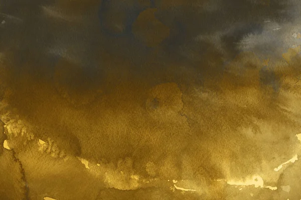 Marmormuster Aus Gold Und Grauem Stein Flüssiges Gold Trockene Abstrakte — Stockfoto