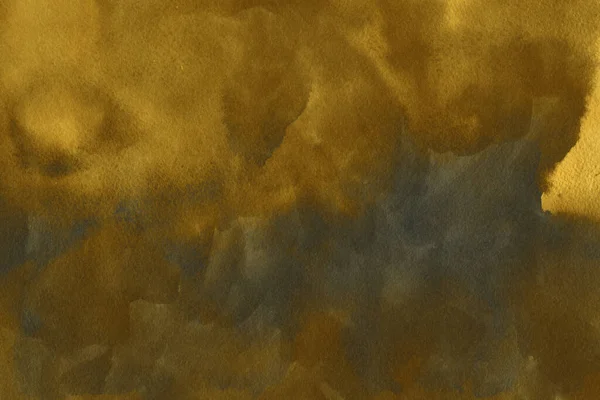 Textura Tinta Dourada Sobre Papel Tela Textura Tinta Dourada Brilhante — Fotografia de Stock