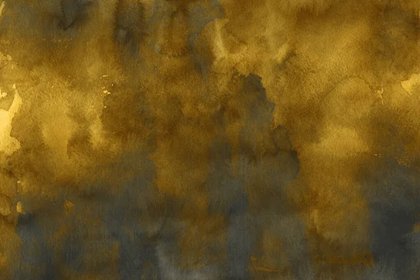 Текстура Золотыми Чернилами Мягкие Золотые Чернила Бумажной Баллончике Иллюстрация Абстрактного — стоковое фото