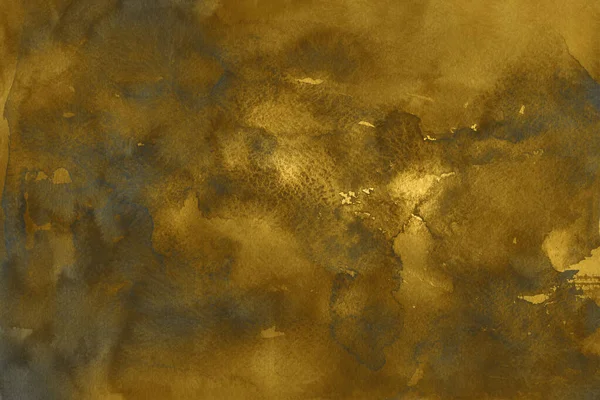 Текстура Золотыми Чернилами Мягкие Золотые Чернила Бумажной Баллончике Иллюстрация Абстрактного — стоковое фото