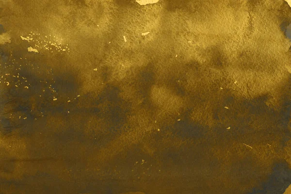 Golden Ink Texture Backgrounds Soft Gold Water Ink Paper Canvas — Stock Photo, Image