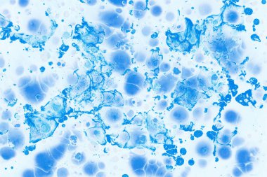 Islak duvar dokusu. Çadır bezi dokusunda soyut renkli yağlı boya resim. Yaratıcı bir şekilde tasarlanmış el yapımı bir duvar. Kuru boya izleri. Fırça darbeleri. Modern sanat. Çağdaş sanat.