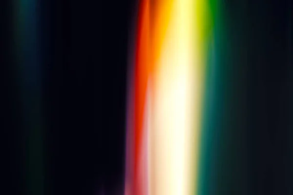 Prism Světlo Prosakuje Film Spálit Překrytí Pozadí Duhová Mnohobarevnost Přes — Stock fotografie