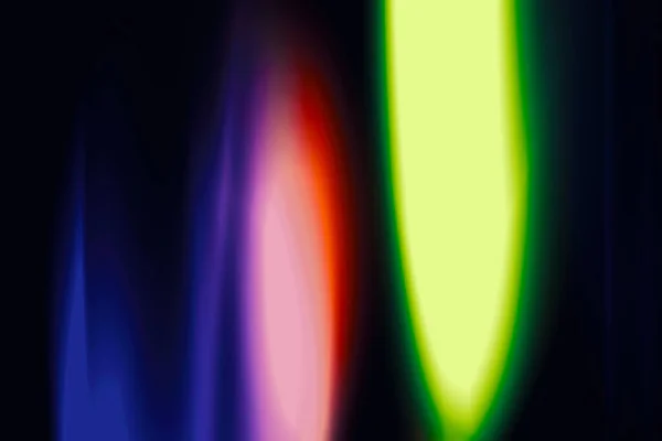 Prism Luz Vazamentos Filme Queimar Fundo Sobreposição Arco Íris Multicolor — Fotografia de Stock