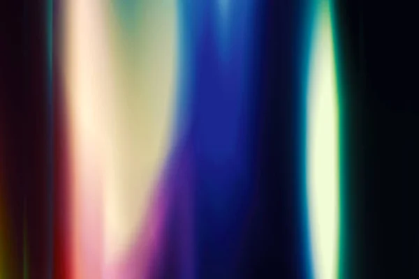 Prisma Luz Fugas Película Quemadura Superposición Fondo Arco Iris Multicolor —  Fotos de Stock
