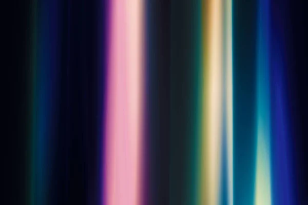 Prisme Lumière Fuites Film Brûlure Fond Superposition Rainbow Multicolore Sur — Photo