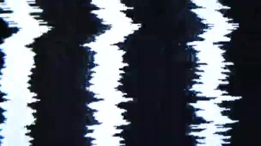 Analog televizyon animasyonu ile soyut arkaplan