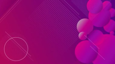 Renkli geometrik şekillere sahip soyut arkaplan