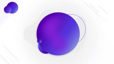 Renkli geometrik şekillere sahip soyut arkaplan