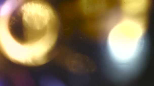 Amorfe Realistische Organische Camera Light Leaks Transitions Voor Filmische Footages — Stockvideo