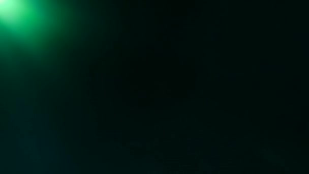Amorphic Green Câmera Realista Orgânica Light Leaks Transitions Para Filmagens — Vídeo de Stock