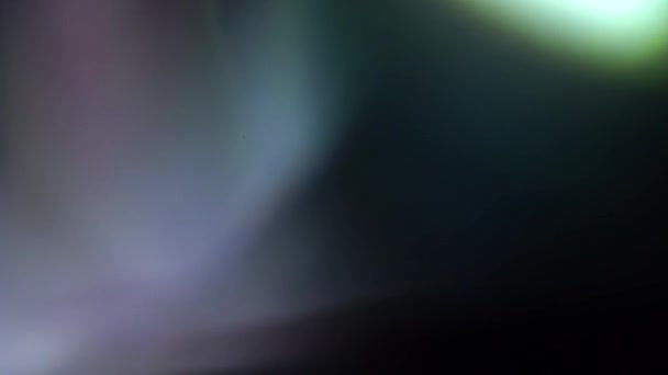 Аморфическая Органическая Камера Light Leaks Transitions Съемок Кино Вспышка Оптических — стоковое видео
