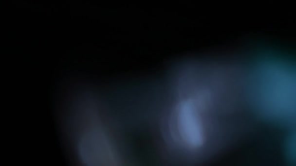 Câmera Amorfa Realista Orgânica Fugas Luz Transições Para Filmagens Cinematográficas — Vídeo de Stock