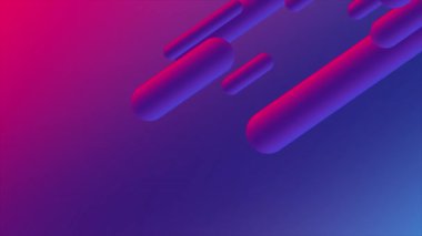Gradyan rengi ve canlandırması olan soyut arkaplan