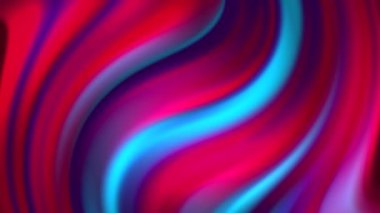 Parlak parlak neon renkli gradyan çizgiler çapraz çizgiler soyut hareket arkaplanı. Kusursuz döngü. Akışkan sanat. Moda Renkli Sıvı Soyutlama Akışı. Güzel Gradyan Dokusu