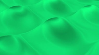 Yeşil dalgalı soyut arkaplan