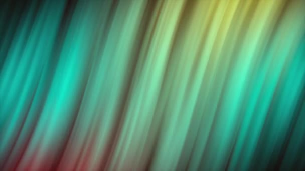 Neon Grünen Flüssigkeitsverlauf Hintergrund Abstrakte Flüssigkeit Fließt Wellen Retro Bewegungshintergrund — Stockvideo