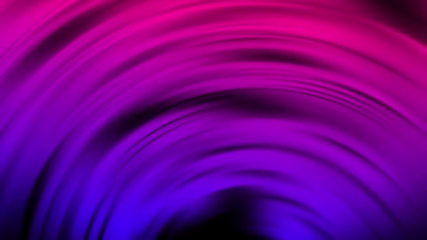 Neon Magenta Vloeibare Gradiënt Achtergrond Abstract Vloeibaar Stromende Golven Retro — Stockvideo