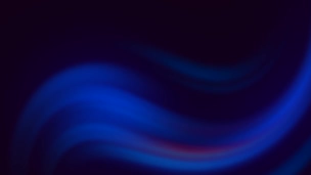 明亮而充满活力的霓虹灯蓝色渐变条纹对角线抽象运动背景 无缝圈 流体艺术 潮流的多彩的流体抽取流 美丽的梯度纹理 — 图库视频影像