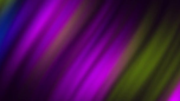 Brillante Vibrante Neon Viola Strisce Sfumate Colore Linee Diagonali Sfondo — Video Stock