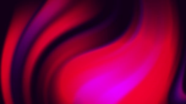 Brillante Vibrante Neón Rojo Degradado Rayas Líneas Diagonales Abstracto Movimiento — Vídeos de Stock