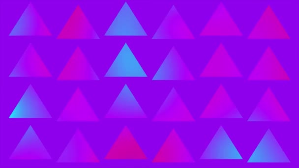 Abstract Background Colorful Gradient Shapes Animation — Stock Video