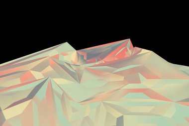 Renkli çokgen düşük poligonal arkaplan kırmızı, mavi, sarı, pembe, yeşil ve daha fazla renk üçgenlerinin farklı şekillerinden oluşur. çok renkli düşük polyester arkaplan.