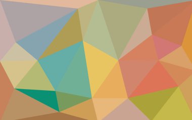 Renkli çokgen düşük poligonal arkaplan kırmızı, mavi, sarı, pembe, yeşil ve daha fazla renk üçgenlerinin farklı şekillerinden oluşur. çok renkli düşük polyester arkaplan.