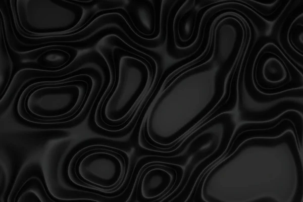 Abstract Illustration Pattern Liquid Dark Background — Stock Photo, Image