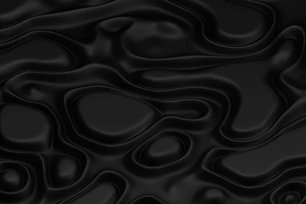 Ilustrație Abstractă Model Lichid Fundal Întunecat — Fotografie, imagine de stoc