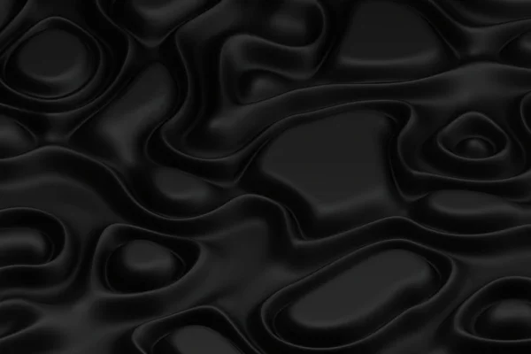 Abstract Illustration Pattern Liquid Dark Background — Stock Photo, Image