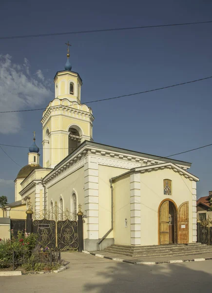 Kostel Mikuláše Wonderworker Taganrogu Rusko — Stock fotografie