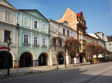 Market Square in Cieszyn. Poland clipart