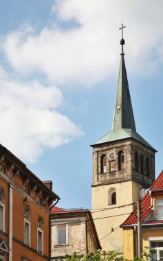 Aziz Kilisesi. Peter ve Paul Duszniki-Zdroj 'da. Polonya