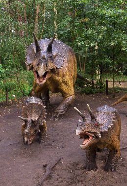 JuraPark Solec - Solec Kujawski 'deki dinozor parkı. Polonya