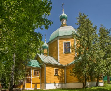 Demetrius Selanik Kilisesi Dedenevo 'daki Spaso-Blakhernsky manastırında. Rusya